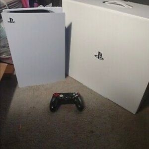 Sony PS5 Digital Edition Console - White